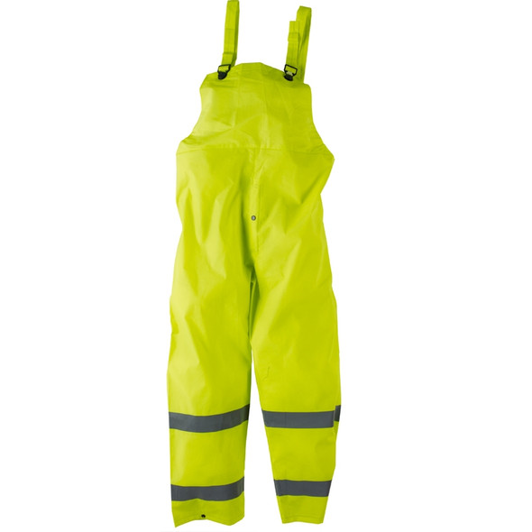 Neese Non-ANSI Hi Vis Yellow Econo-Viz Bib Trouser with Reflective 10182-13